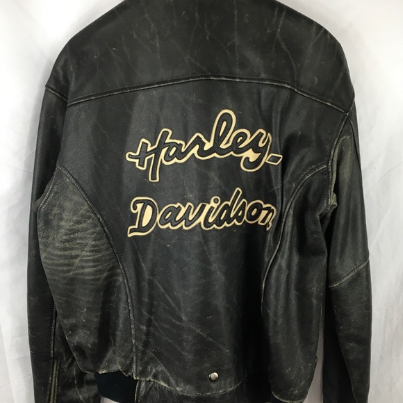 🏍HARLEY-DAVIDSON, Leather Jacket, XL - Picture 6 of 9